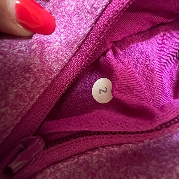 Lululemon Stride Jacket Pink Full-Zip - Picture 3 of 13